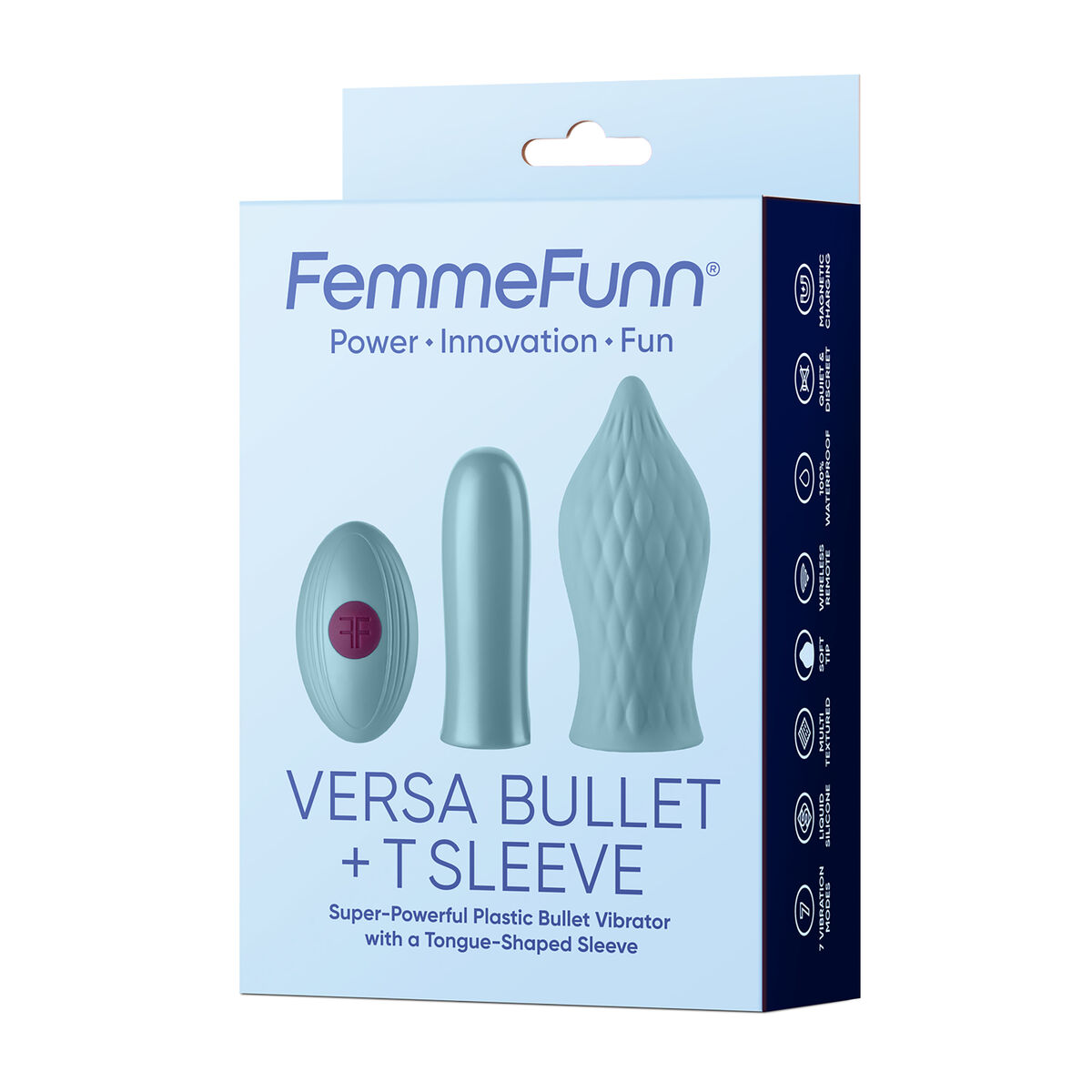 Bullet Vibrator FemmeFunn Versa Bullet Blue